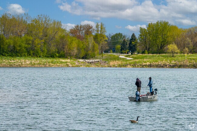 Whalon Lake features several lakes, including the namesake, for residents  who enjoy fishing.