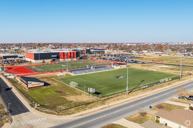 Joplin High School is home to the Eagles.
