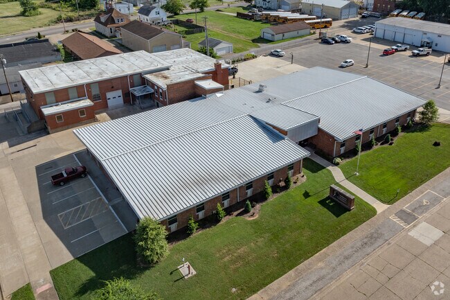 Emerson Academy has students in grades 9-12.