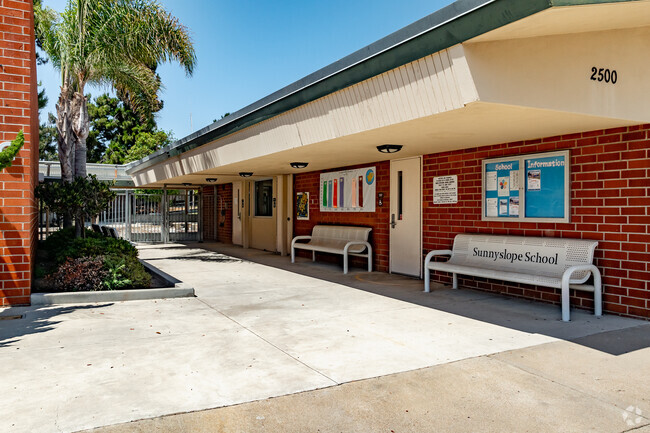 A look at the main office at Sunnyslope Elementary School in Palm City.