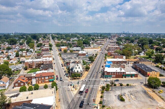 Das Bevo serves as a focal point for the Bevo Mill neighborhood.