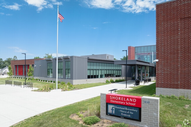 Shoreland Elementary welcomes eager minds.