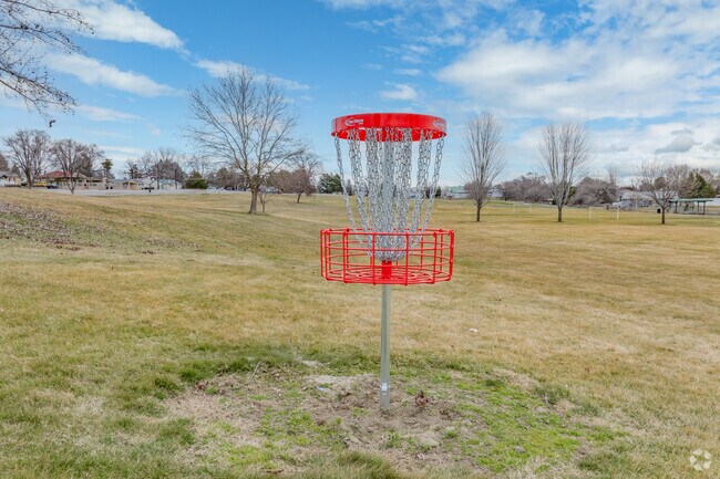 Play a round with the locals at Dykstra Park in Grandview.