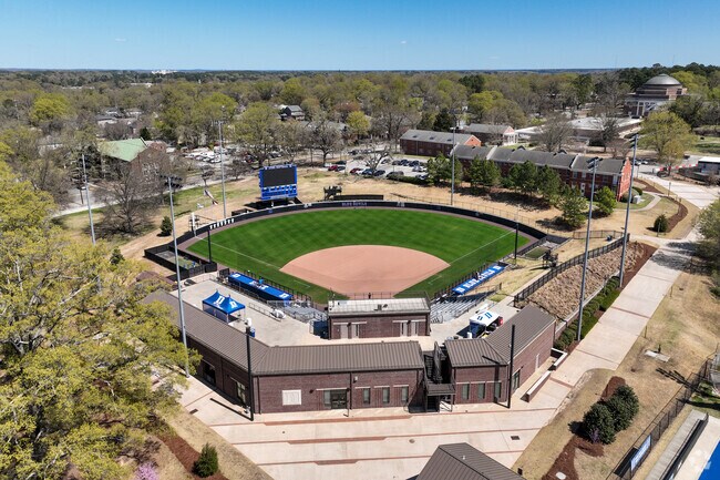 Erwin residents have easy access to the sports fields on the campus of Duke University, just minutes away.