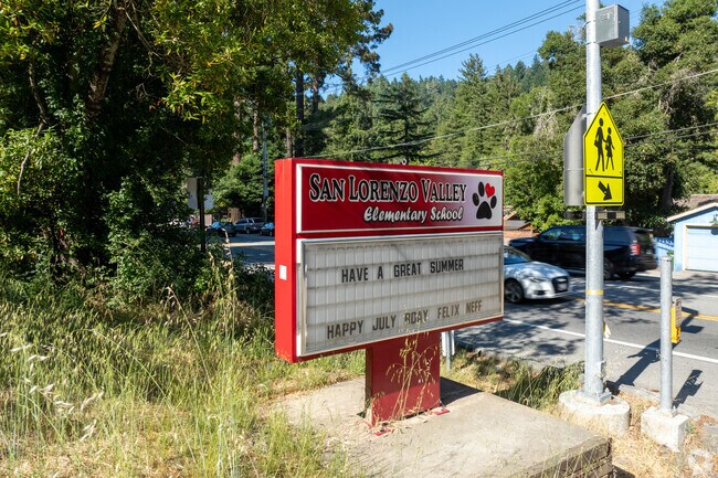 San Lorenzo Valley Elementary in Felton offers a strong B-plus academic rating with a welcoming campus nestled among redwoods and mountain-town charm.