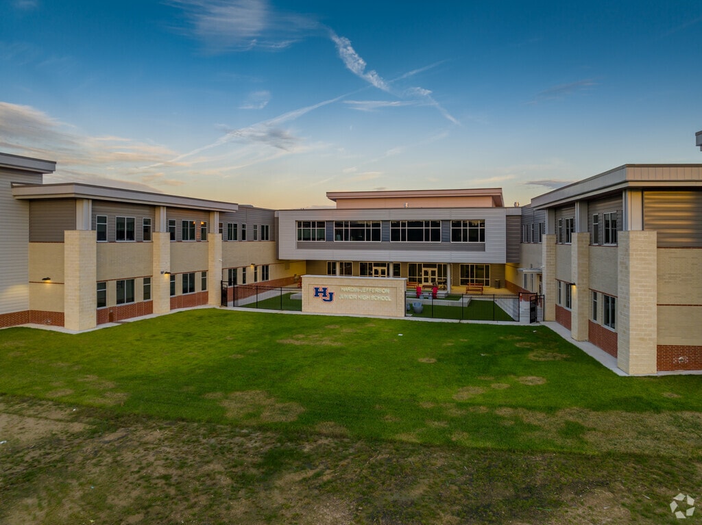 Hardin-Jefferson Junior High School has a C+ on Niche.