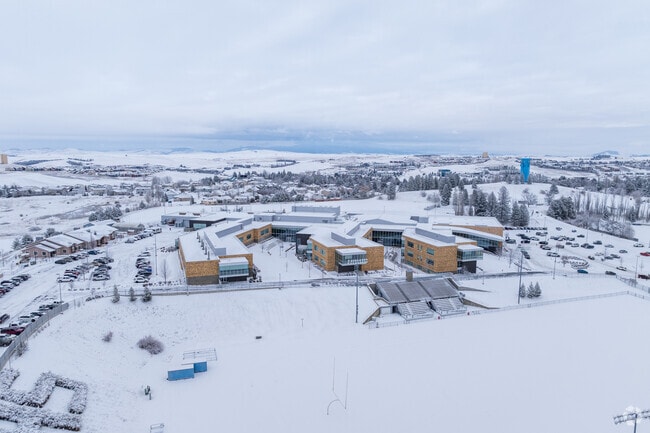 Pullman High School sits tucked away in a residential neighborhood in Pullman.
