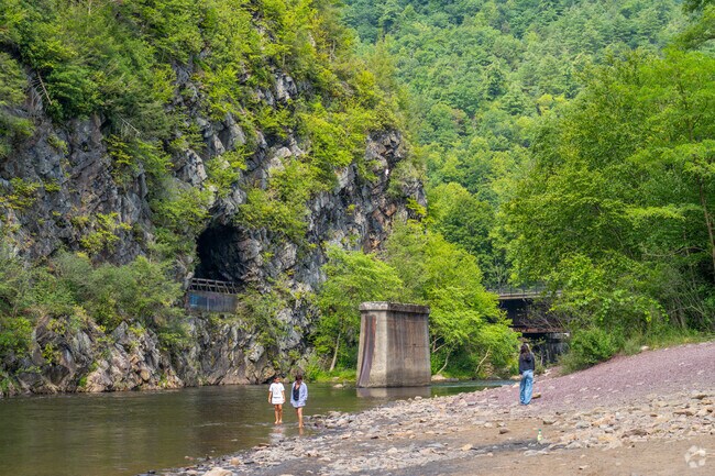 Explore the Lehigh River in the beautiful Lehigh Gorge State Park in Nesquehoning.