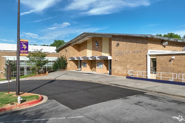 Founded in 1965, Lakeside High School is a public school in the DeKalb County School District, which includes Sagamore Hills.