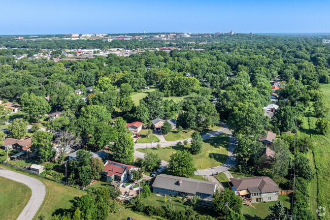Park Hill has a good variety of home style for resided to choose from.