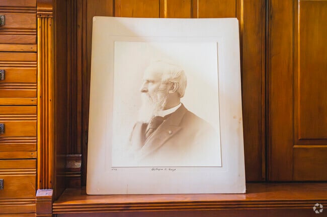 Brimming with history, this portrait of our former president sits in The Rutherford B. Hayes Presidential Library & Museum in downtown Fremont.