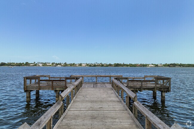 The fishing pier at Curry park is a favorite spot for the residents of Pleasant City.