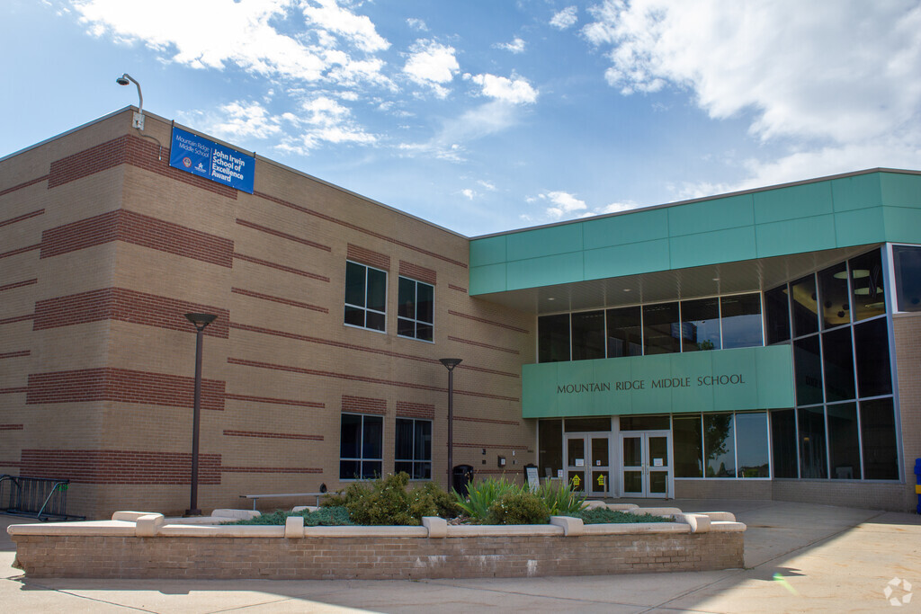 Mountain Ridge Middle School building in South Douglas County.
