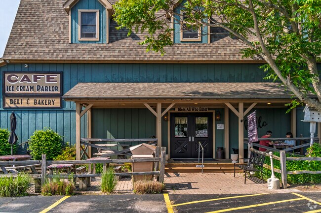 Robin Glen-Indiantown locals head to the cafe for ice cream at Pride and Country Village.