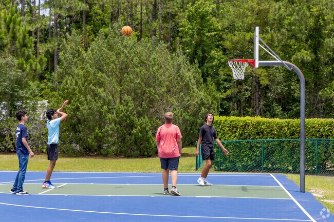 Sink that free throw at Bartram Springs Athletic Fields.