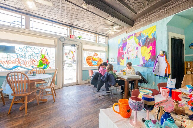 Bring the whole family down to Onset Clay Room where everyone can join in on the painting fun.