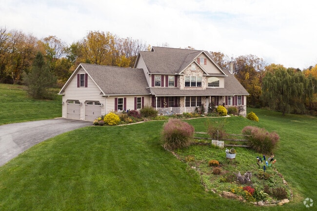 A larger newer colonial in Windsor, PA.