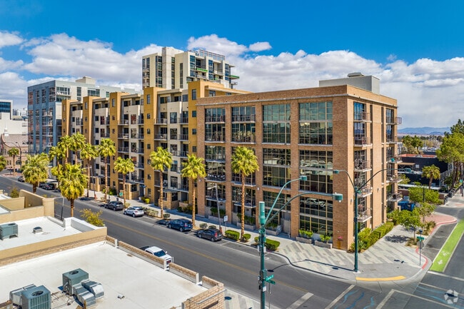 The Ogden is a 21-story luxury condominium tower located in Downtown Las Vegas.