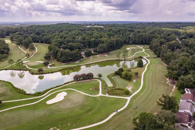 Hilaman Golf Course dominates the landscape of Hilaman.