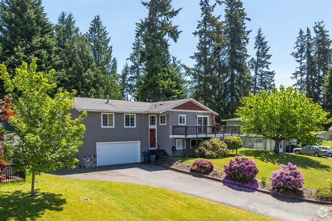 Homes in Brier often come with a spacious yard.