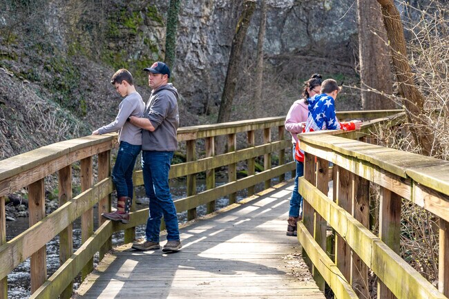 The residents of Shannon Heights love spending time at Hayden Falls Park.