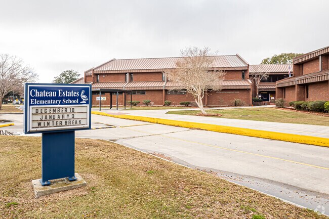 Education goes beyond textbooks at Chateau Estates Elementary School.
