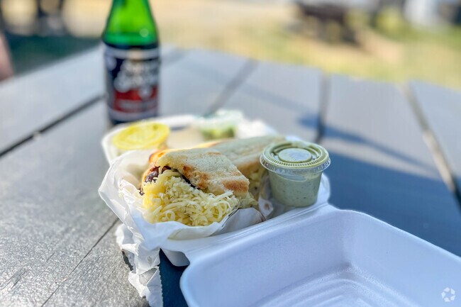 Traditional South American cuisine can be found at Chella's Arepa Kitchen in Witmer.