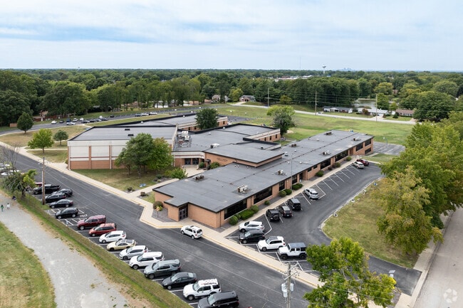 John A Renfro Elementary School focuses on core subjects like math.