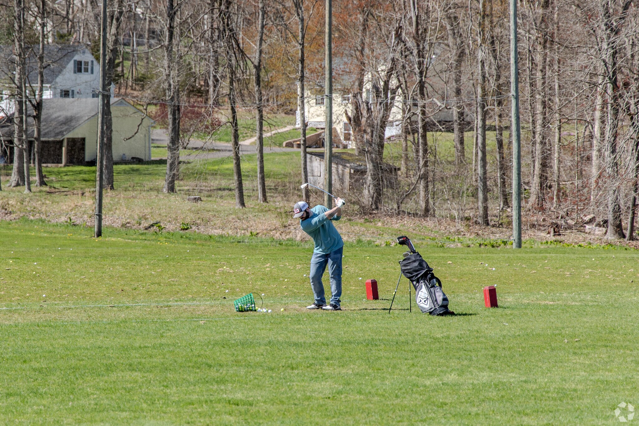 Residents and visitors enjoy the field for playing and practicing in Riverdale Portland, CT.