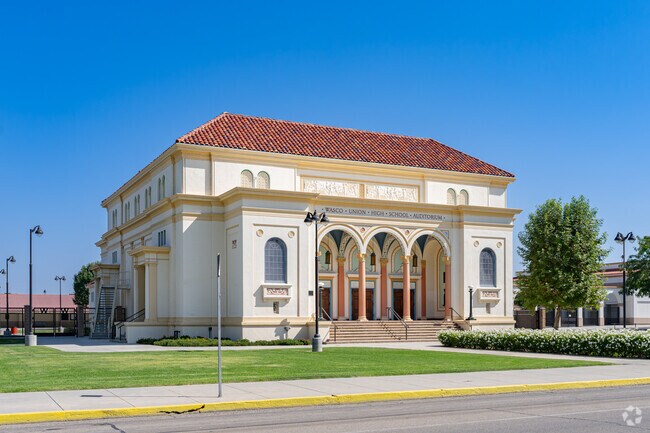 The historical auditorium is a major part of Wasco High School.