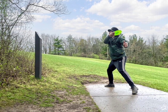 Elver Park in West Madison boasts a large disc golf course for outdoor enthusiasts.