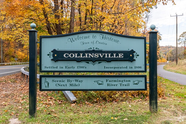 The village of Collinsville grew up around the Collins Axe company factory.