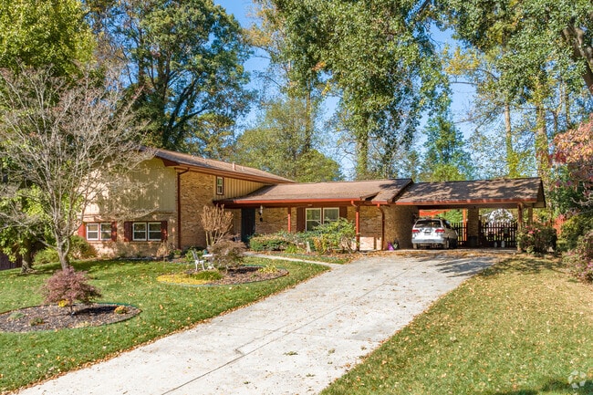 Split-level homes with car ports are apart of the original real estate options of Embry Hills.