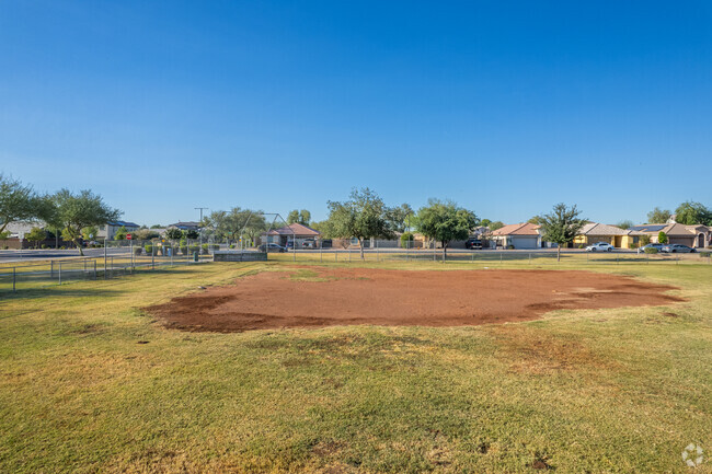 Centerra Mirage STEM Academy's baseball field in Goodyear.