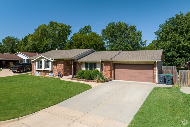 This Eastridge ranch-styled home has a two-car garage.