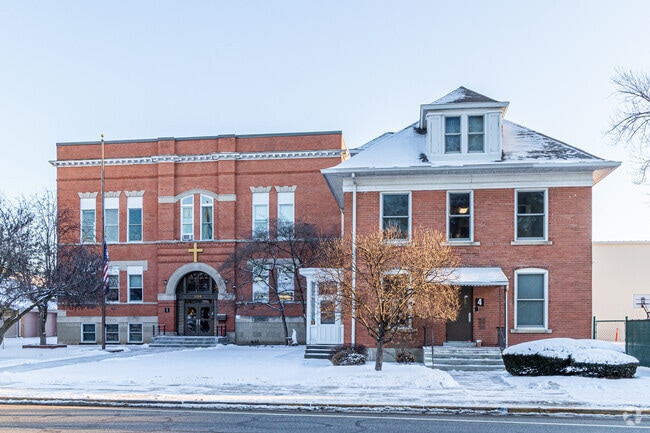 St. Vincent de Paul Elementary School is located in Elkhart, Indiana.