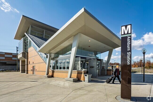 Ashburn Station Metro is ready to take Brambleton residents to stops along the Silver Line.