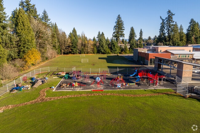 Rose Hill Elementary School's playground.