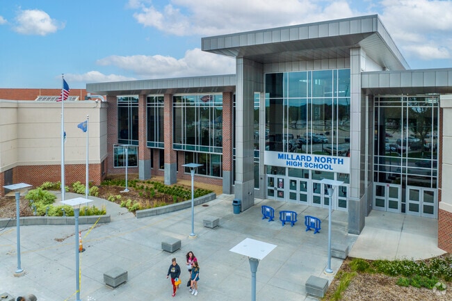 Crescent Oaks students finish their secondary education at Millard North High School.