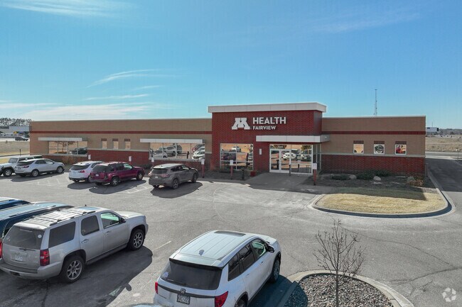 M Health Fairview is located outside of downtown North Branch.