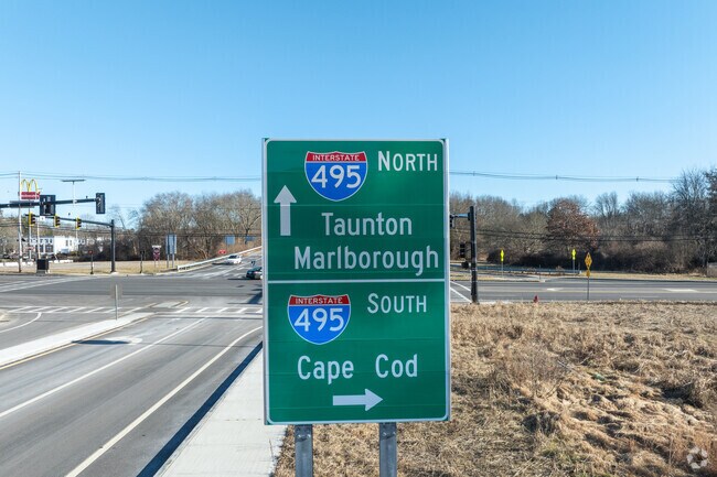495 makes it easy for Middleborough residents to get around New England.