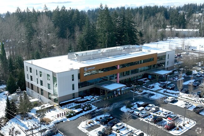 The nearest hospital is Swedish Medical Group’s Mill Creek Campus.
