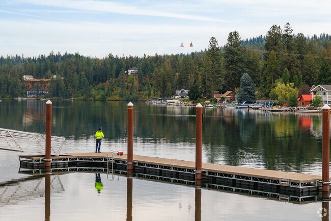 Fishing enthusiasts in Post Falls East have several spots to fish on the Spokane River.