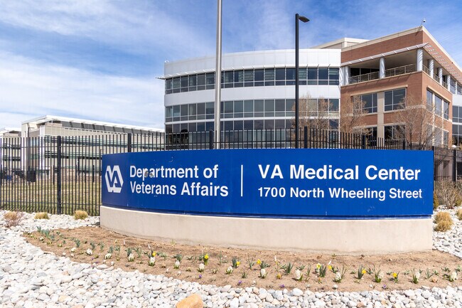 The VA Medical Center is just a short drive from the Rocky Ridge neighborhood.