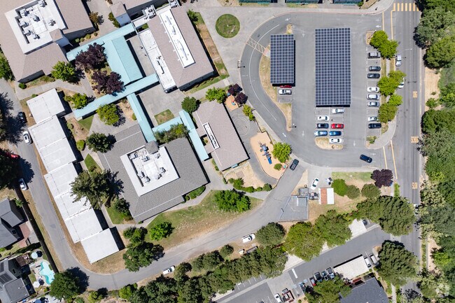 Albert F. Biella Elementary School offers a welcoming campus to students.
