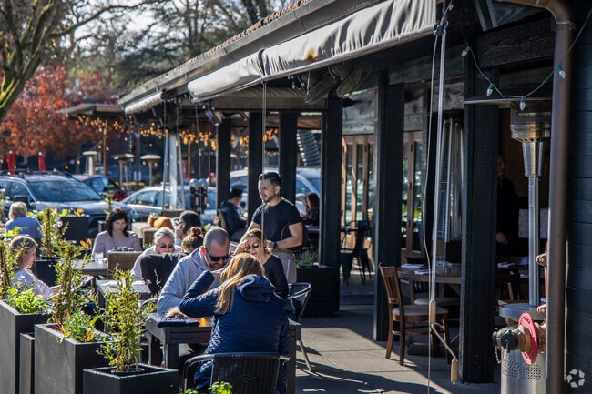 The Hideout Kitchen in Downtown Lafayette serves seasonal comfort cuisine.