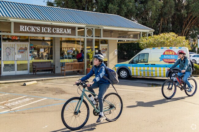 Rick's Ice Cream is a local hotspot for delicious ice cream, just outside of South of Midtown.