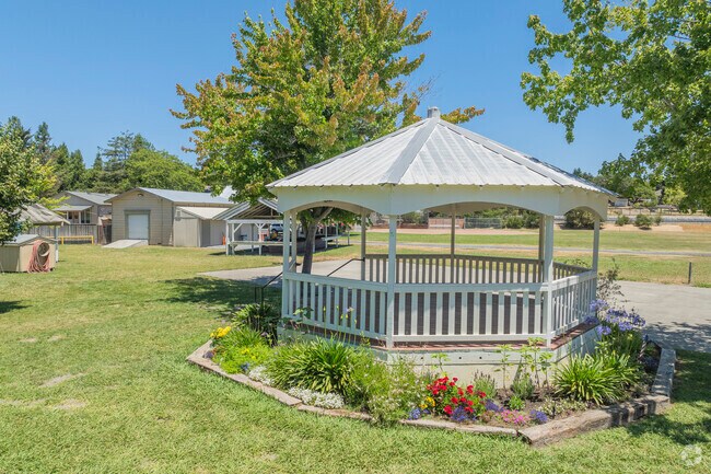 Penngrove Park has a beautiful gazebo and outdoor space for events and recreation.