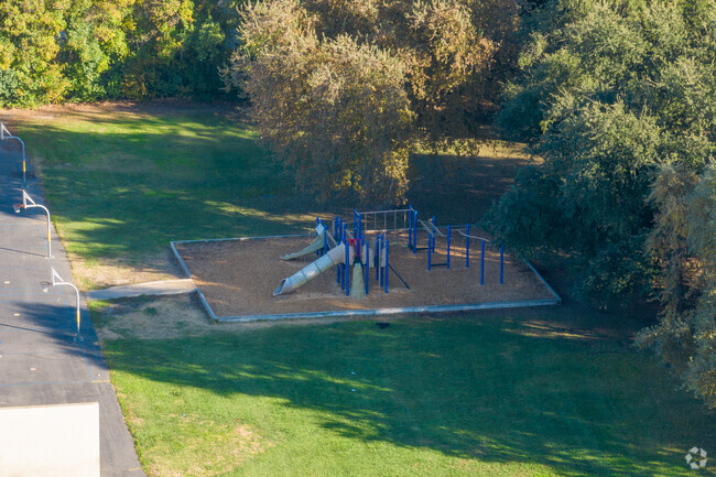 The playground at Martin Luther King, Jr School is a lot of fun for students.