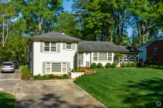A Beautiful Split-Level Home In The Sherwood Forest Neighborhood of Charlotte